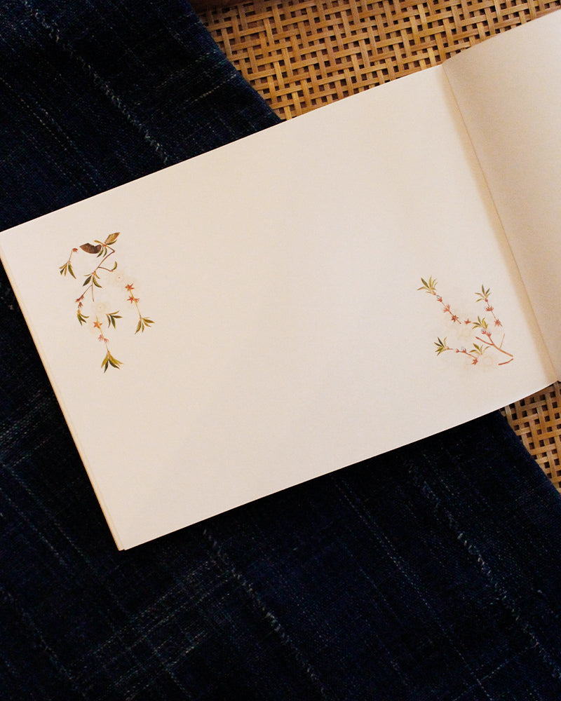 JPN: 100 Sheet Letterbook of Beautiful Japanese Flowers
