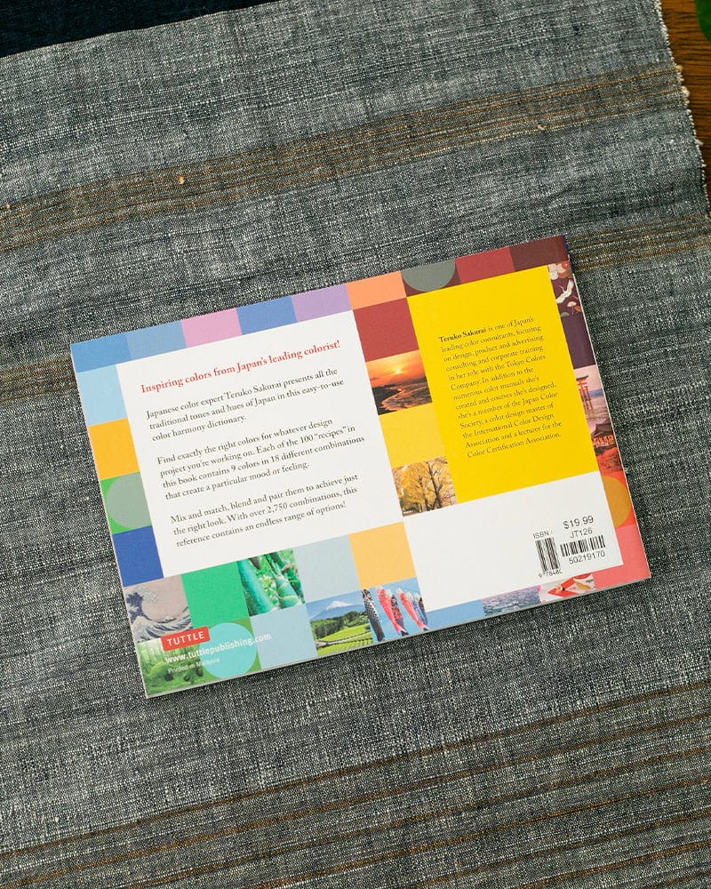 ENG: Japanese Color Harmony Dictionary: Traditional Colors of Japan by Teruko Sakurai