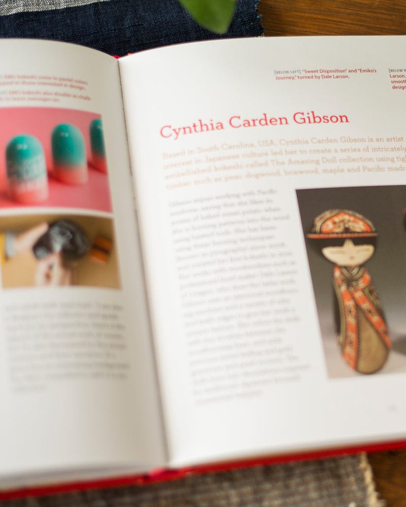 ENG: Japanese Kokeshi Dolls by Manami Okazaki – Kiriko Made