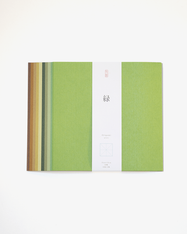 Shogado Origami, Otona Series, Green 15cm