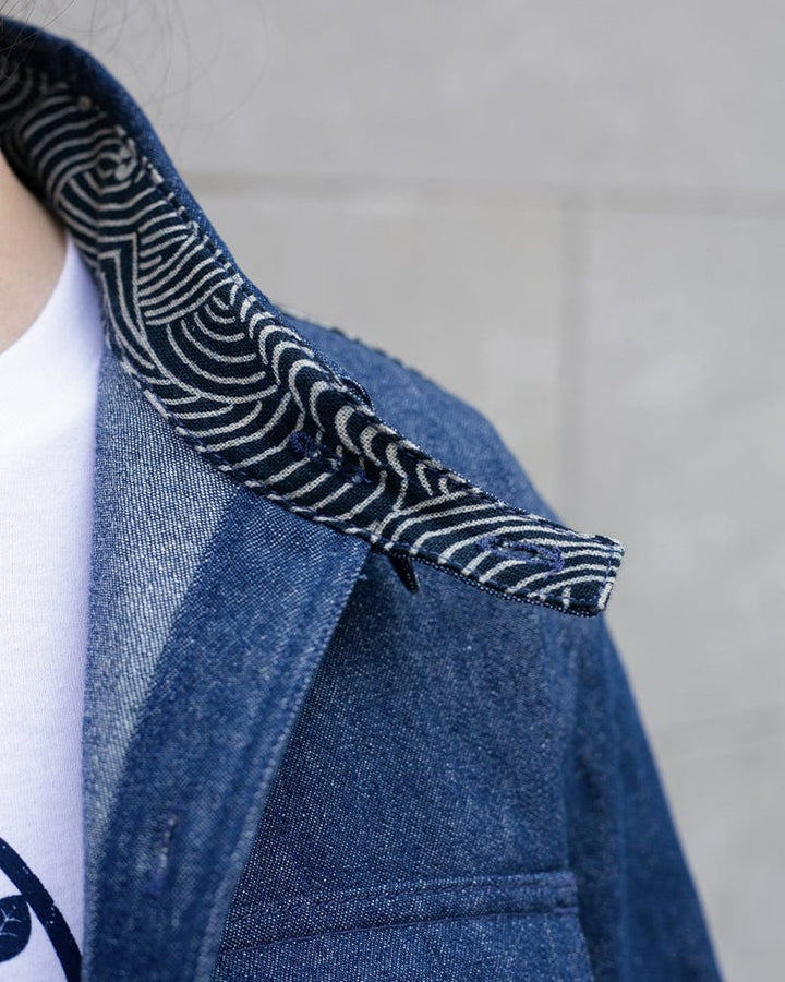 Kiriko Original Shirt, Long Sleeve Button-Up, Denim Workshirt, Nami