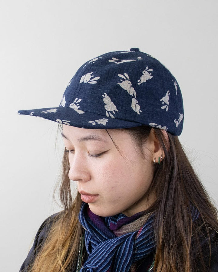 Kiriko Original Cap, 6-Panel, Indigo Usagi