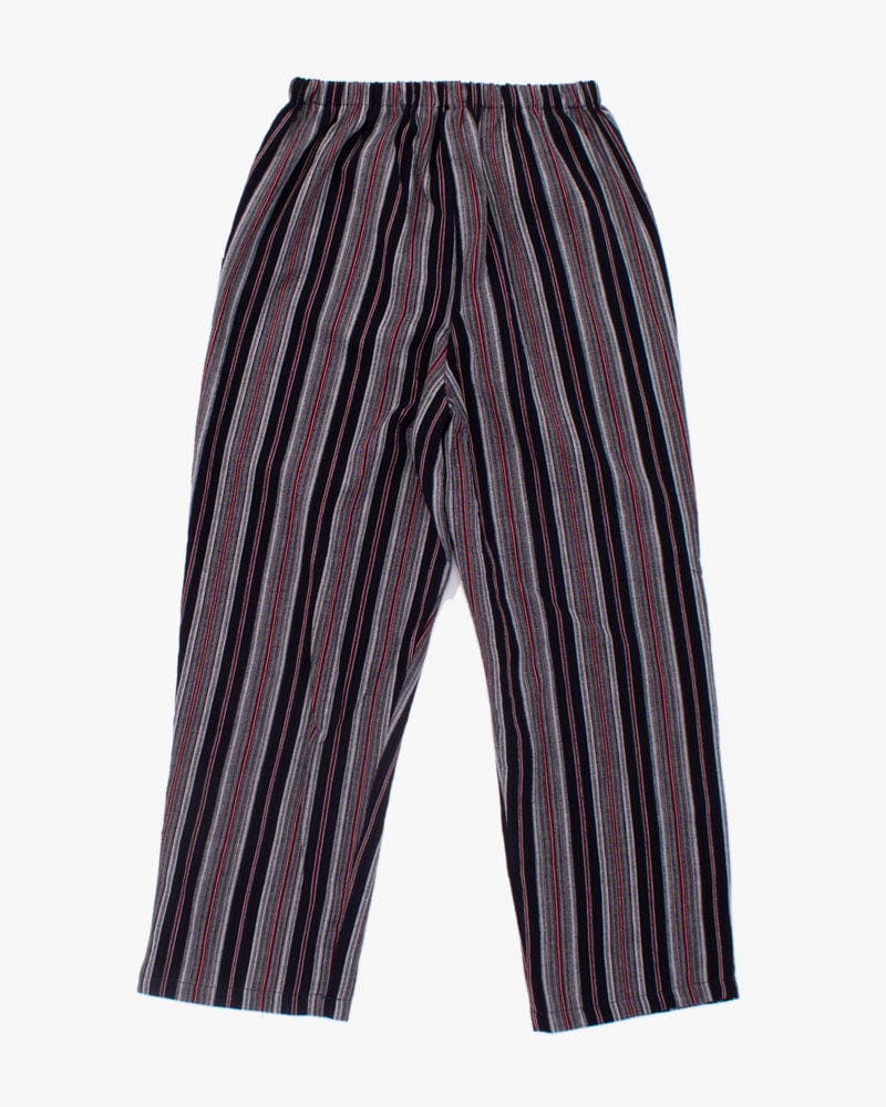 ToK Pants, Chijimi Indigo with Red and White Shima