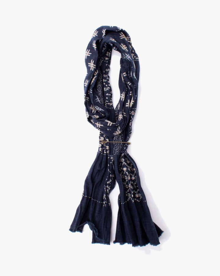 Kiriko Original Scarf, Kiji, Igeta and Multi Patchwork