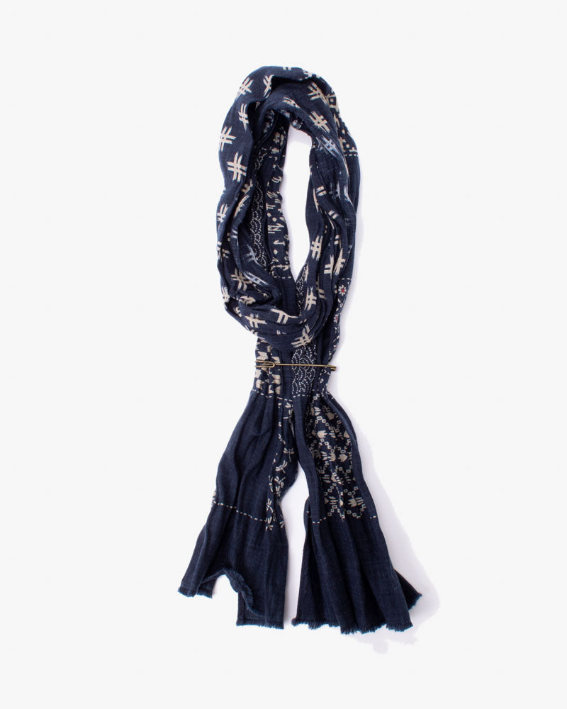 Kiriko Original Scarf, Kiji, Igeta and Multi Patchwork