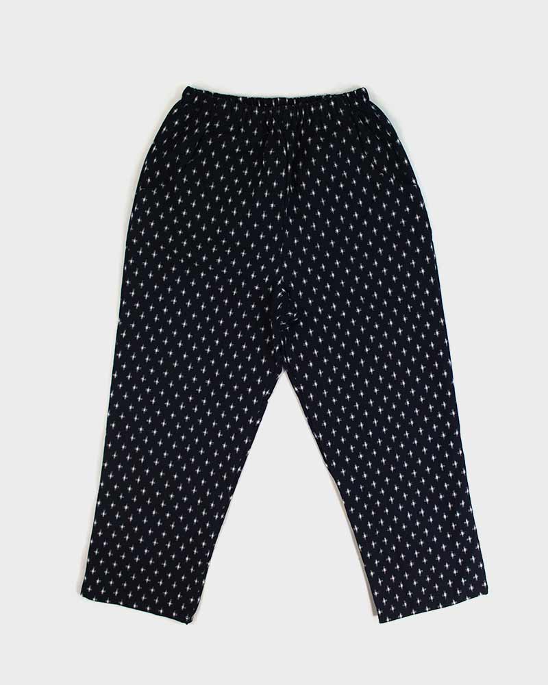 ToK Pants, Kasuri Indigo with White Jyuji