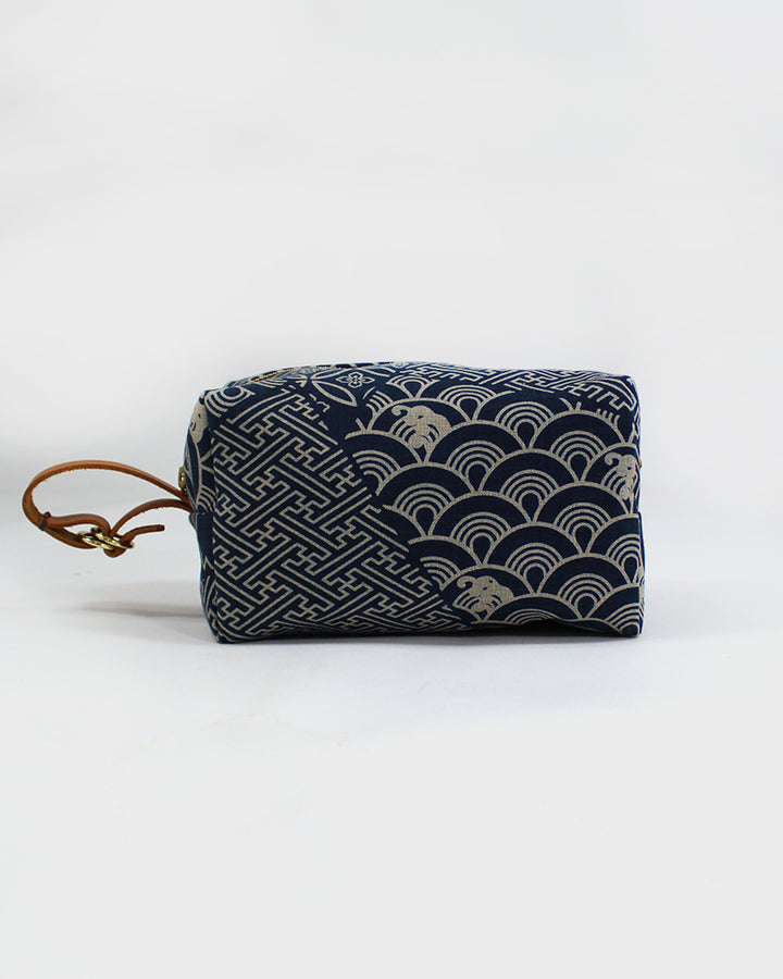 Kiriko Original Dopp Kit, Indigo Large Multi