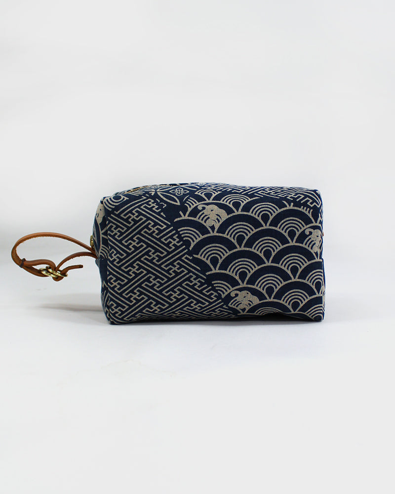 Kiriko Original Dopp Kit, Indigo Large Multi