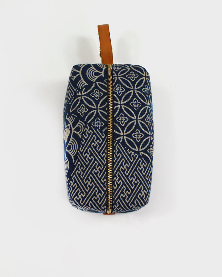 Kiriko Original Dopp Kit, Indigo Large Multi