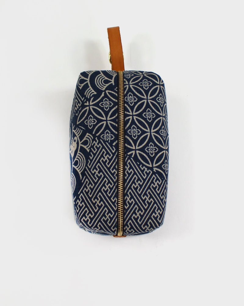 Kiriko Original Dopp Kit, Indigo Large Multi