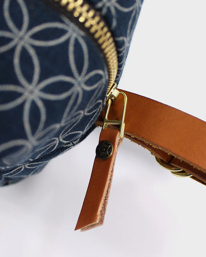 Kiriko Original Dopp Kit, Indigo Shippou