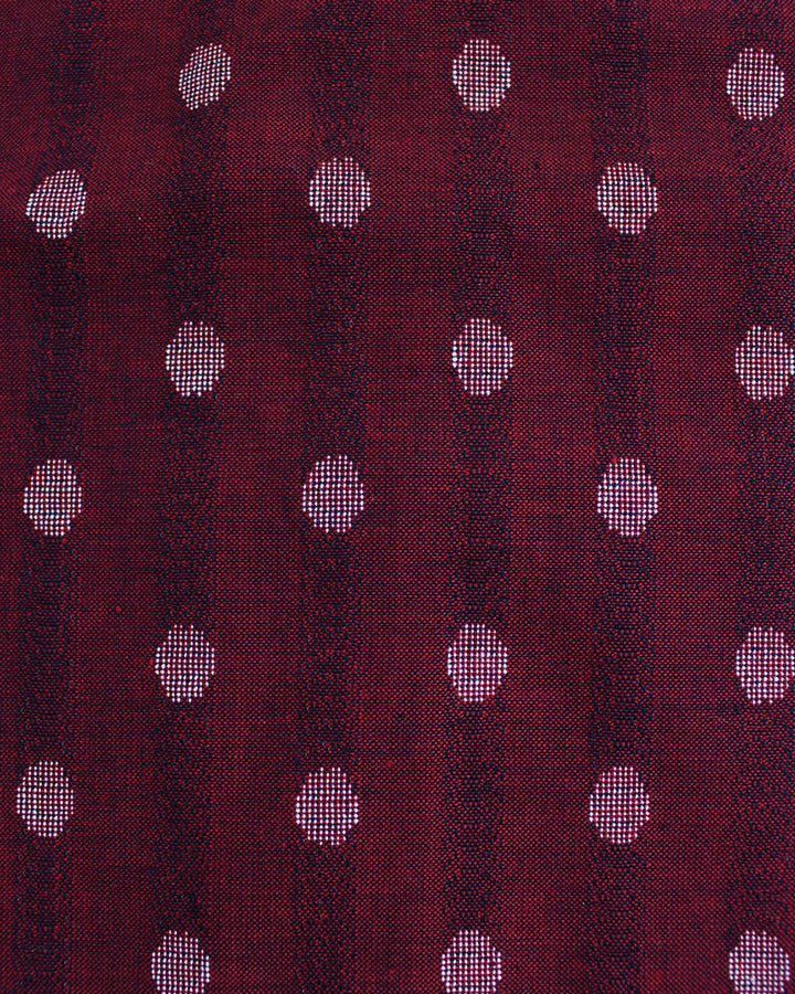 ToK Pocket Dress, Oversized, Red with Polka Dots