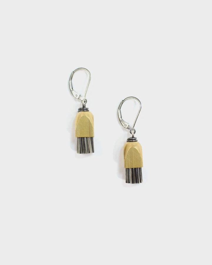 Boet, Earrings, Eno, Grey