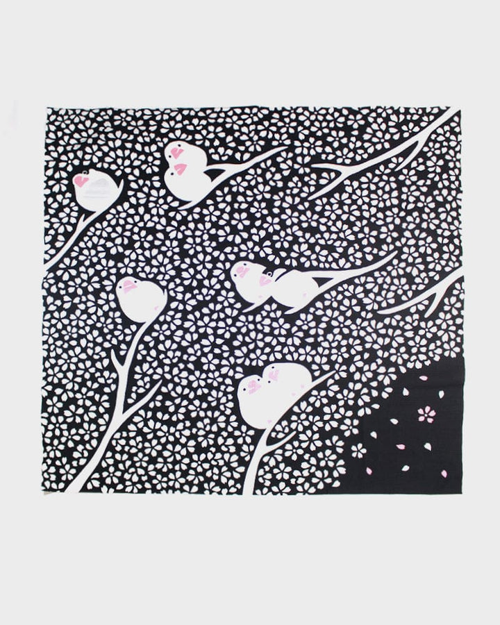 Modern Furoshiki, Nassen, Sakura and Bunchou, Black and White