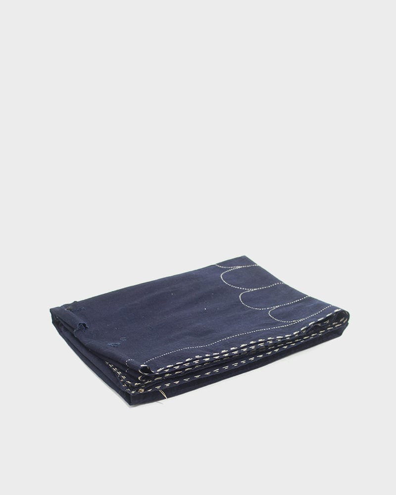 Vintage Furoshiki Indigo with Sashiko