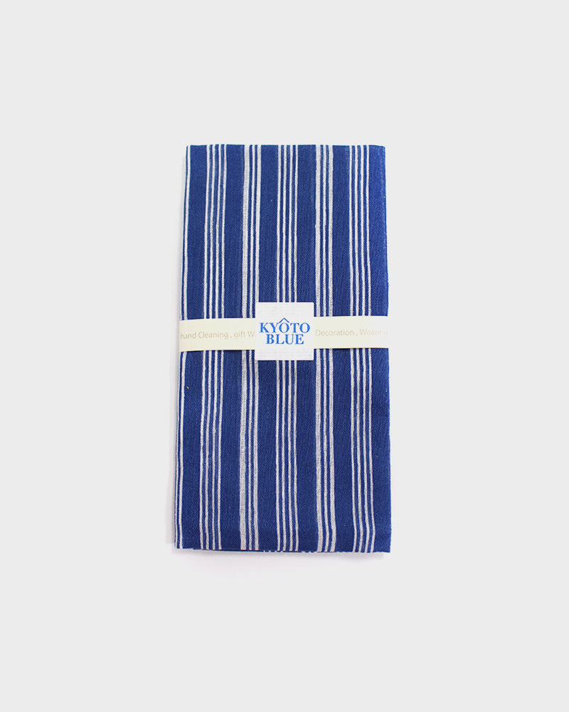 Japanese Handkerchief, Classic, Kyoto Blue, Shima