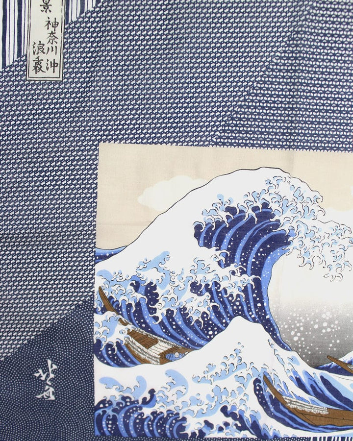 Japanese Handkerchief, Classic, Hokusai Great Wave off Kanagawa