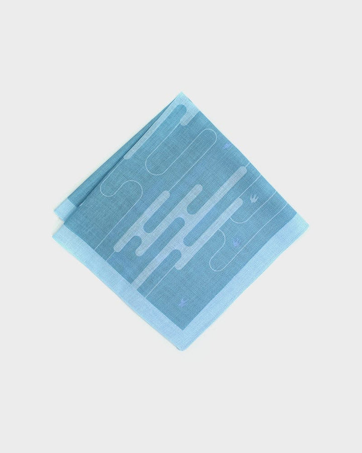 Japanese Handkerchief, Classic, Menasa, Swallow and Cloud