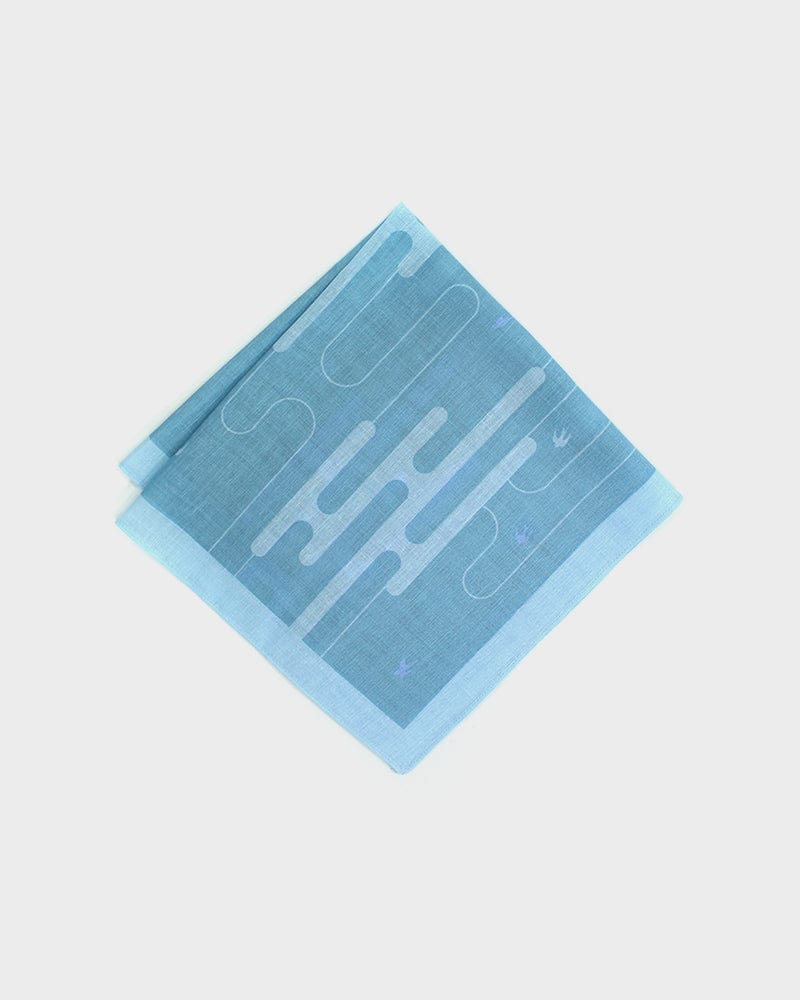 Japanese Handkerchief, Classic, Menasa, Swallow and Cloud