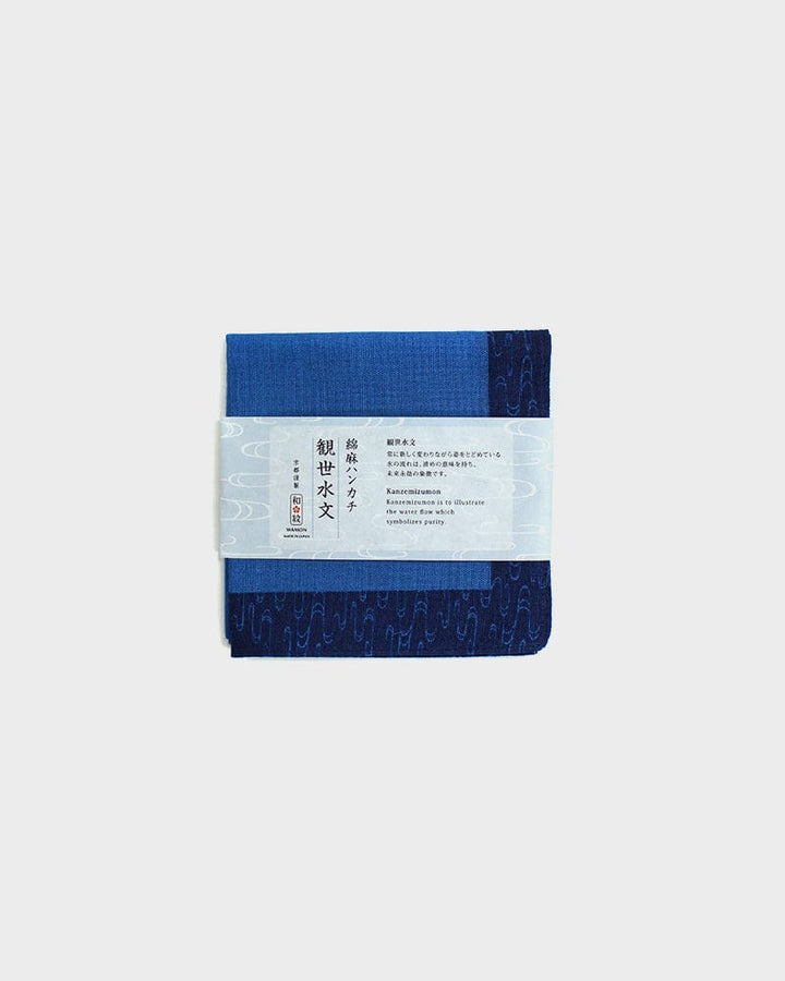 Japanese Handkerchief, Classic, Menasa, Kanzemizumon