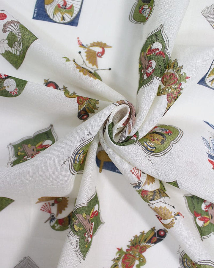 Japanese Handkerchief, Classic, Takeo Takei Woodblock Print Collection