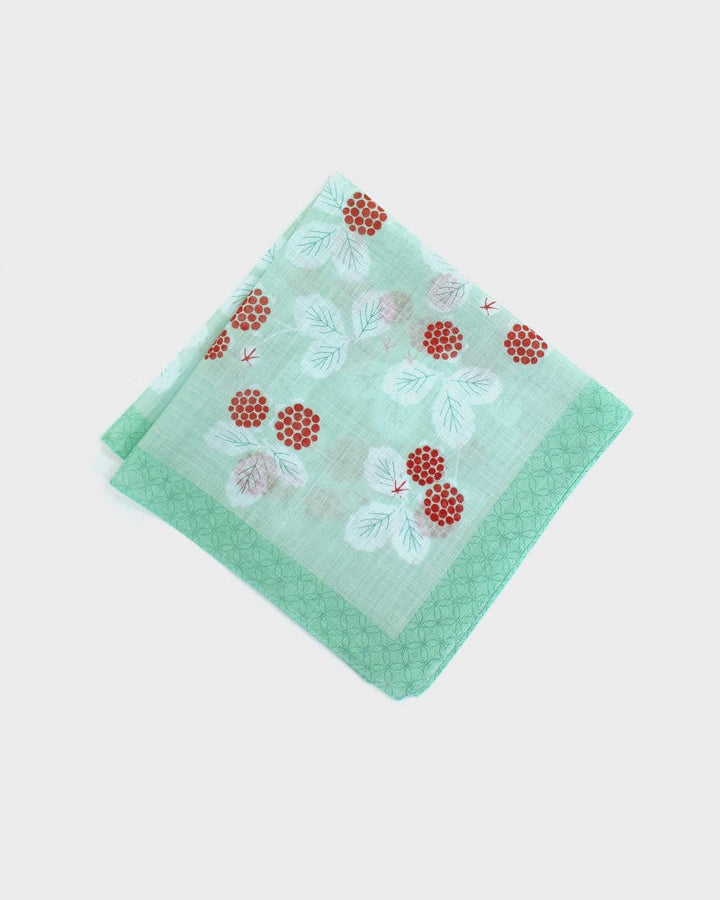 Japanese Handkerchief, Classic, Wild Strawberry