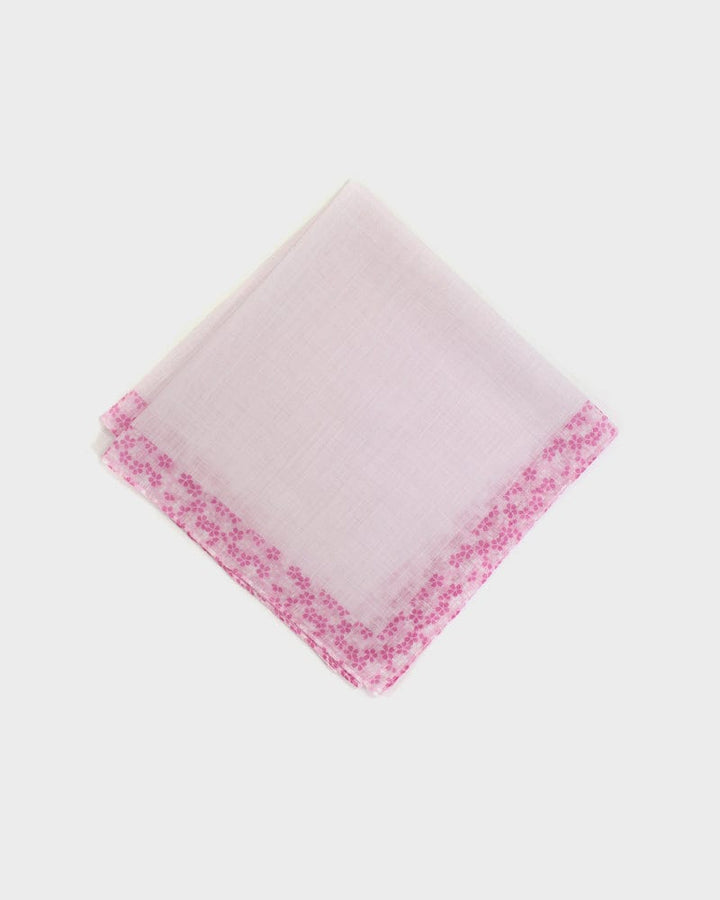 Japanese Handkerchief, Classic, Pink Sakura