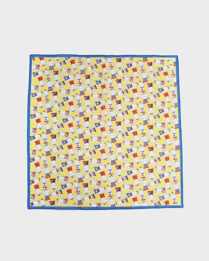 Japanese Handkerchief, Classic, Yonagado, Sumo Wrestlers