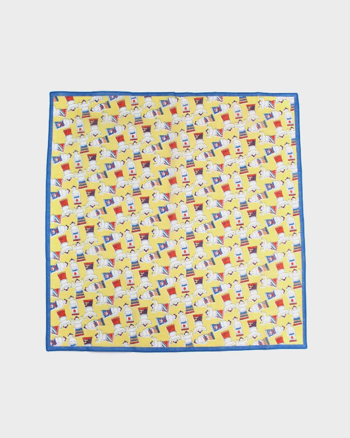 Japanese Handkerchief, Classic, Yonagado, Sumo Wrestlers