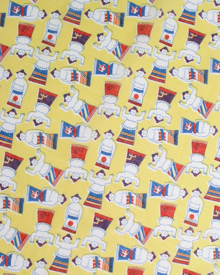 Japanese Handkerchief, Classic, Yonagado, Sumo Wrestlers