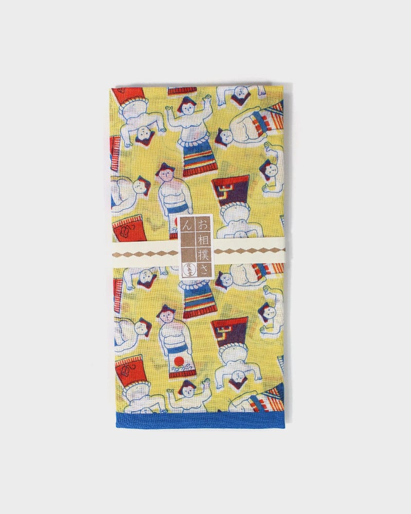 Japanese Handkerchief, Classic, Yonagado, Sumo Wrestlers