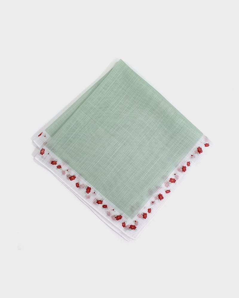 Japanese Handkerchief, Classic, Fushiito, Tsubaki