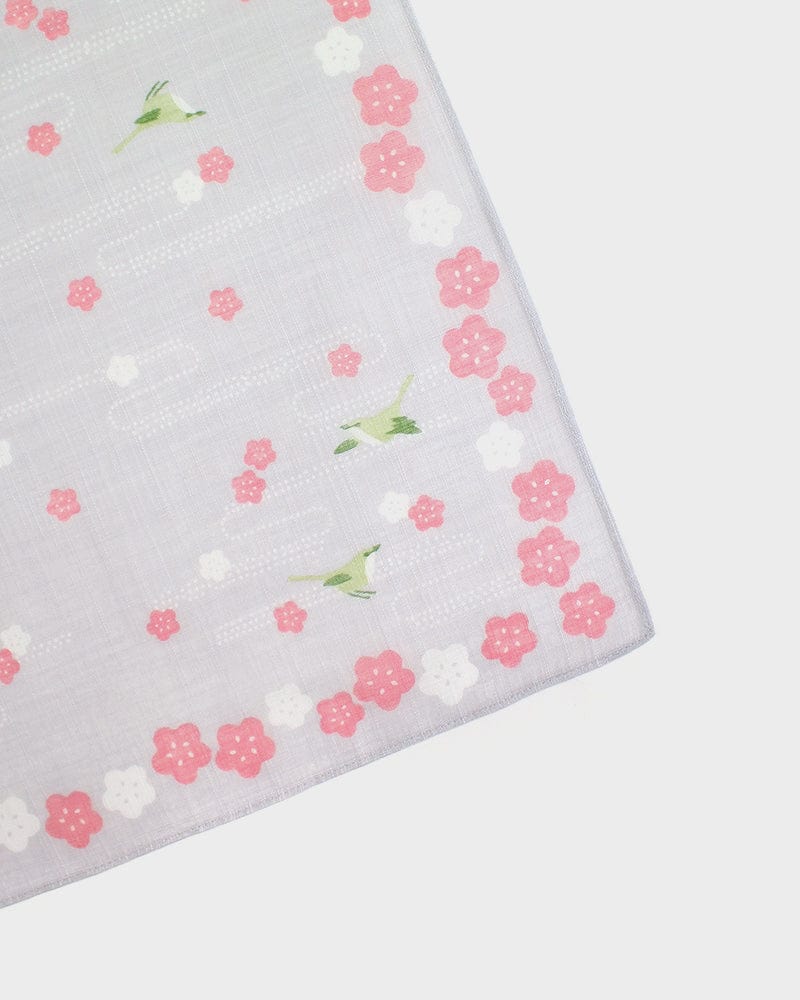 Japanese Handkerchief, Classic, Fushiito, Plum Blossoms
