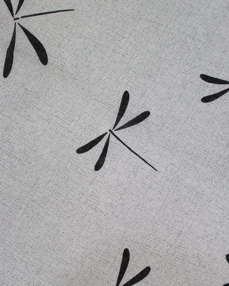 Japanese Handkerchief, Classic, Shofu, Black &amp; Charcoal Tonbo