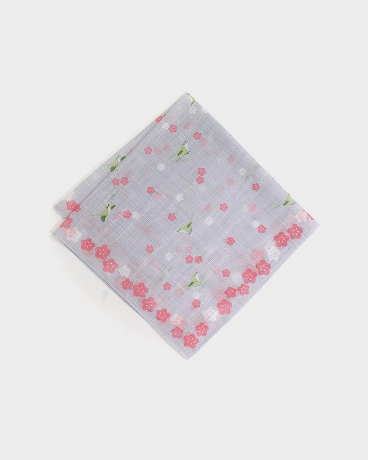 Japanese Handkerchief, Classic, Fushiito, Plum Blossoms