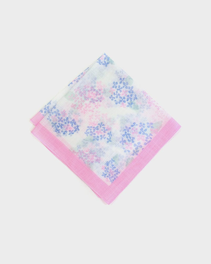 Japanese Handkerchief, Classic, Hydrangea