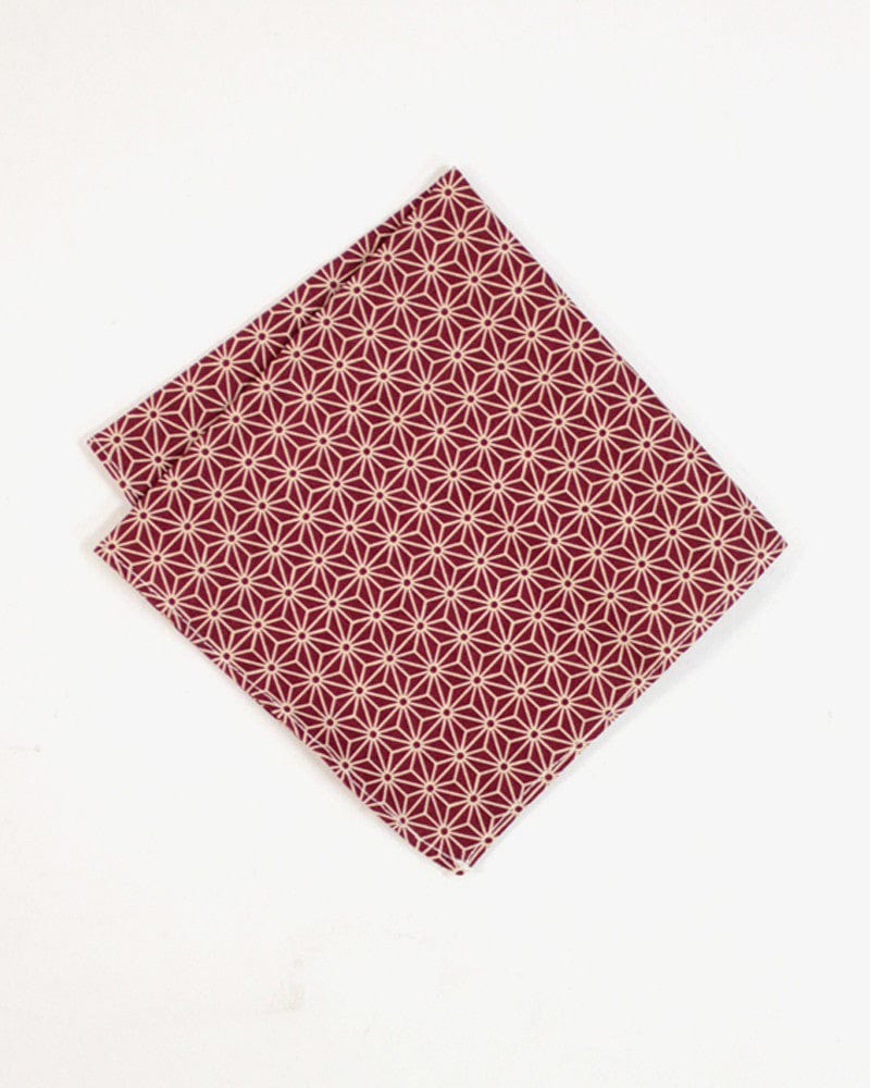 Original Pocket Square Asanoha