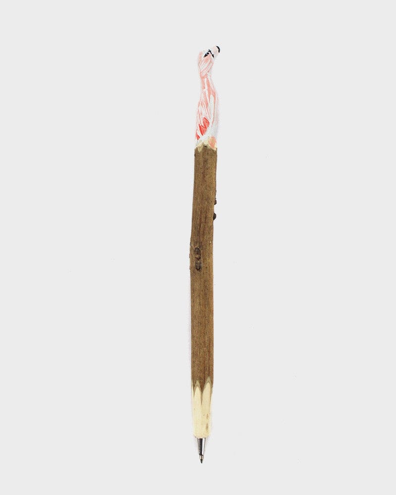 Wooden Animal Pen, Flamingo