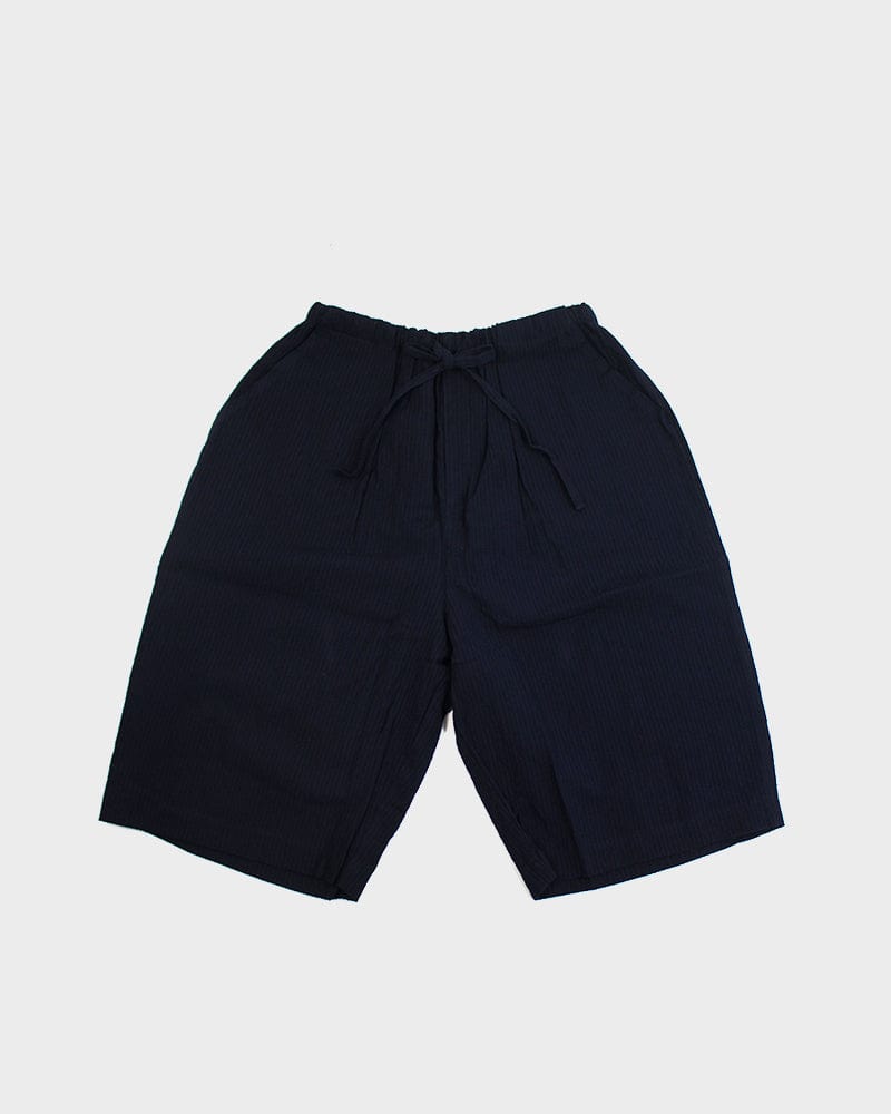 ToK Jinbei Set, Chijimi Weave, Dark Indigo