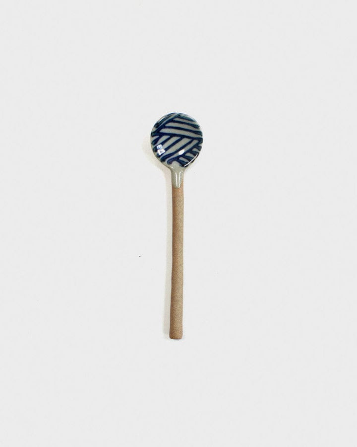 Hand-Painted Spoon, Ichiyama, Classic, Waves