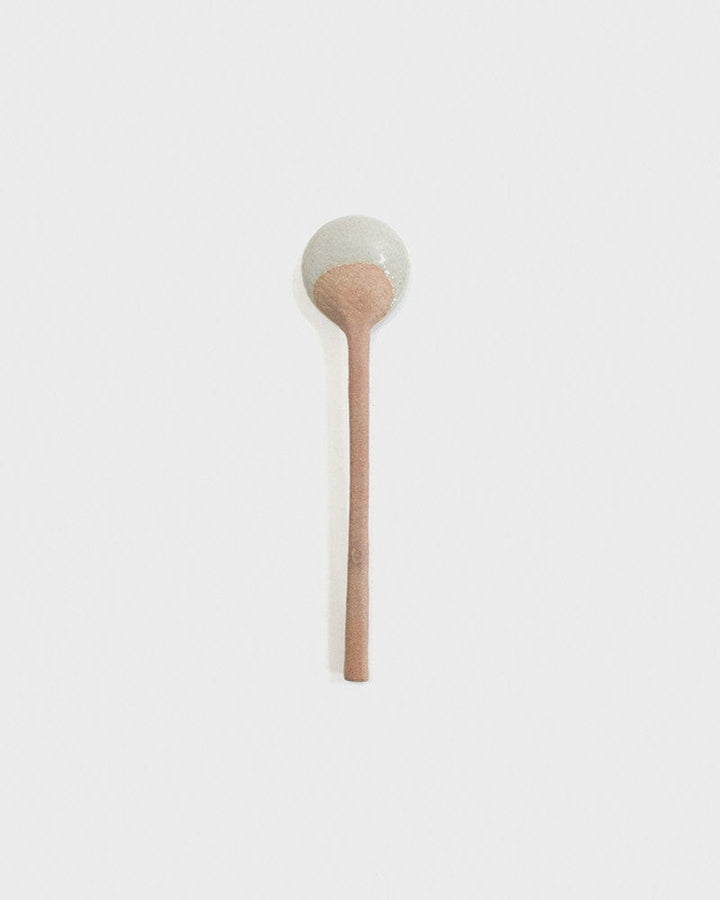 Hand-Painted Spoon, Ichiyama, Tsuchimono, Crosshatch