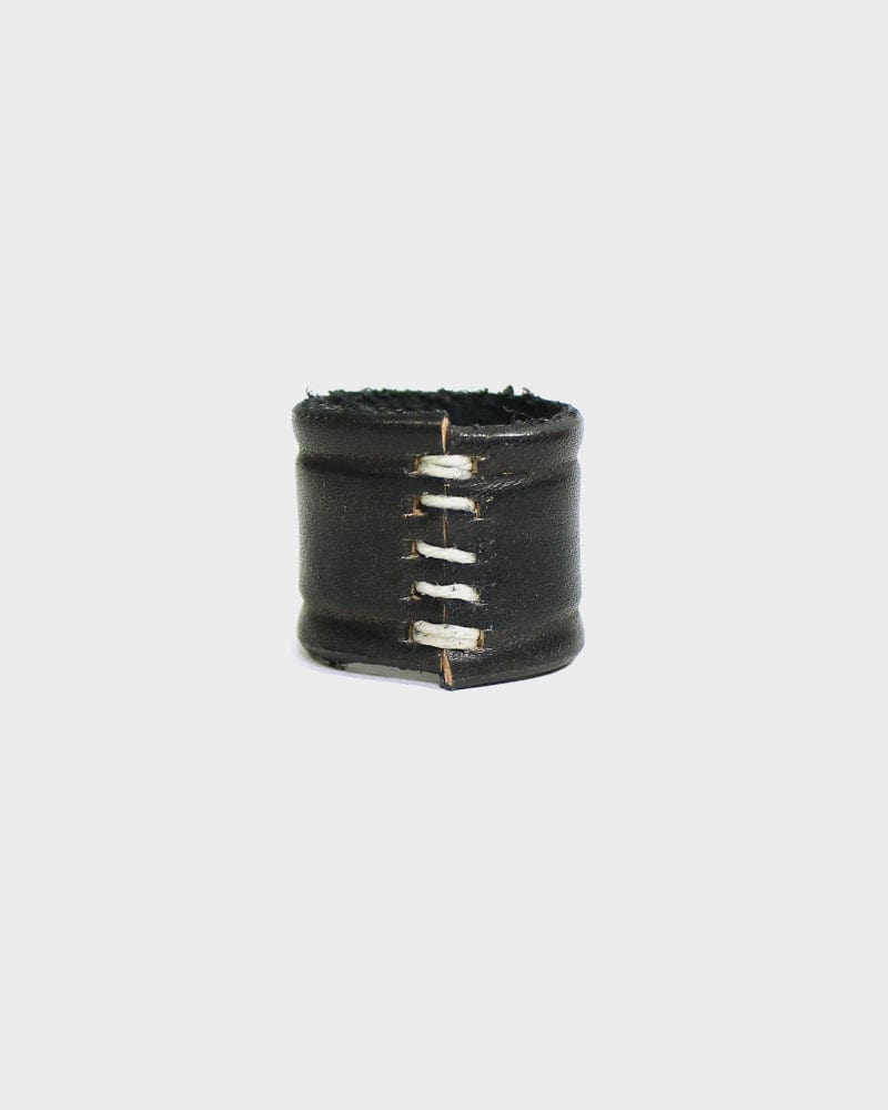 Kiriko Original Embossed Leather Cuff, Black