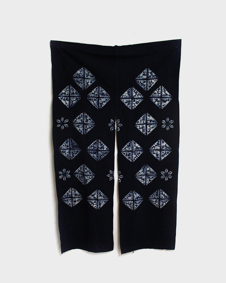 Noren, Diamonds and Flowers Shibori