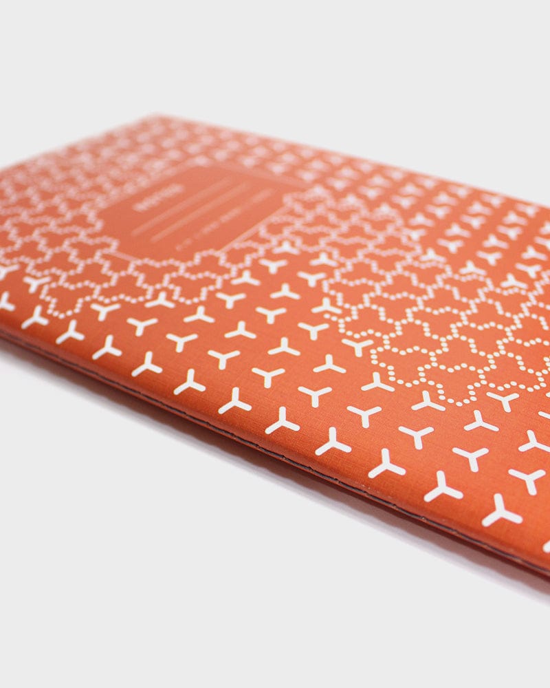 Kiriko Original Lined Notebook, Orange Kikkou
