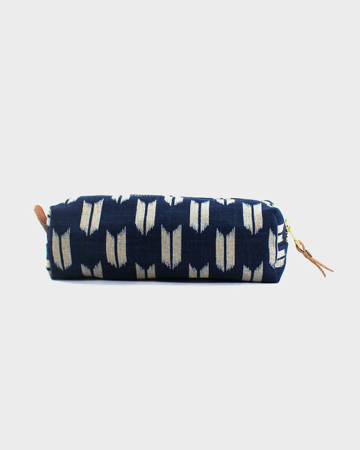 Kiriko Original Pencil Pouch, Indigo Yagasuri