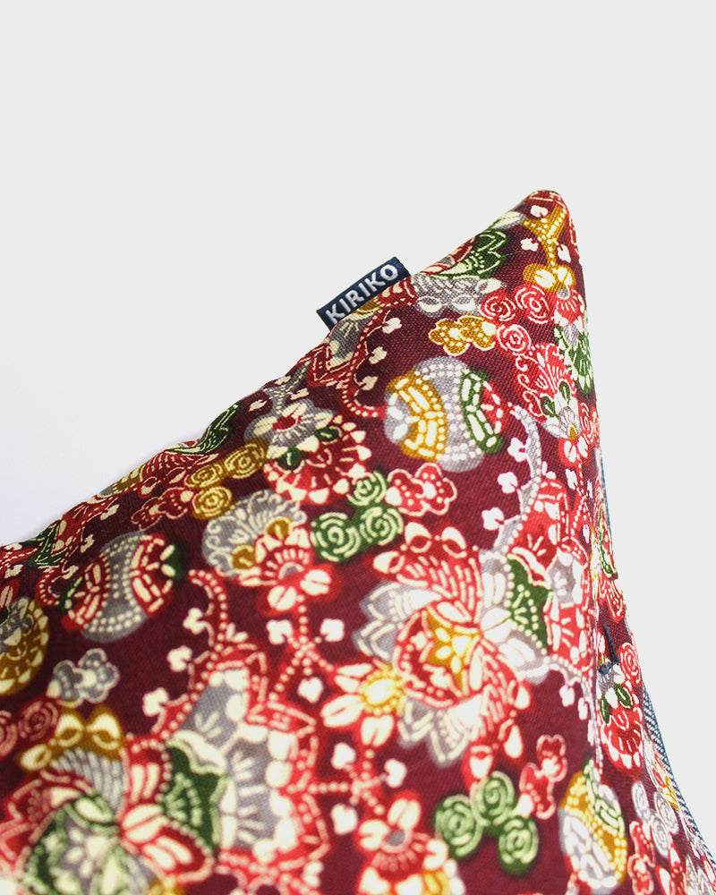 Kiriko Original Pillow, Abstract Floral Pattern