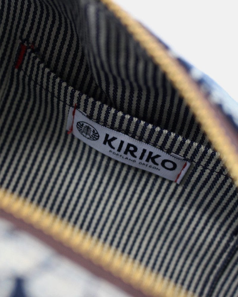 Kiriko Original Dopp Kit, Indigo Tsubaki