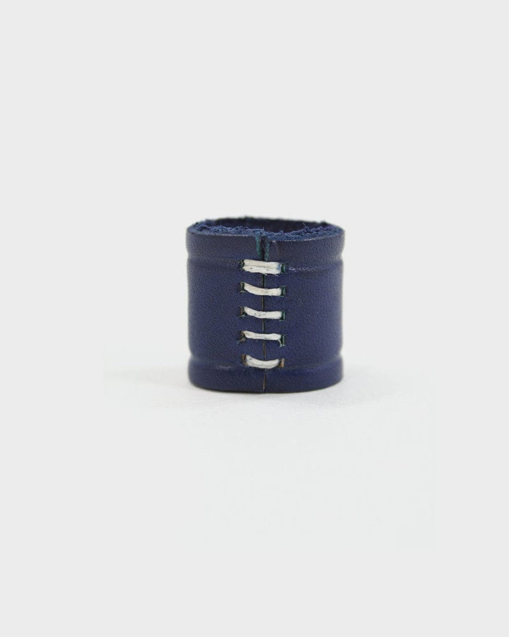 Kiriko Original Embossed Leather Cuff, Navy
