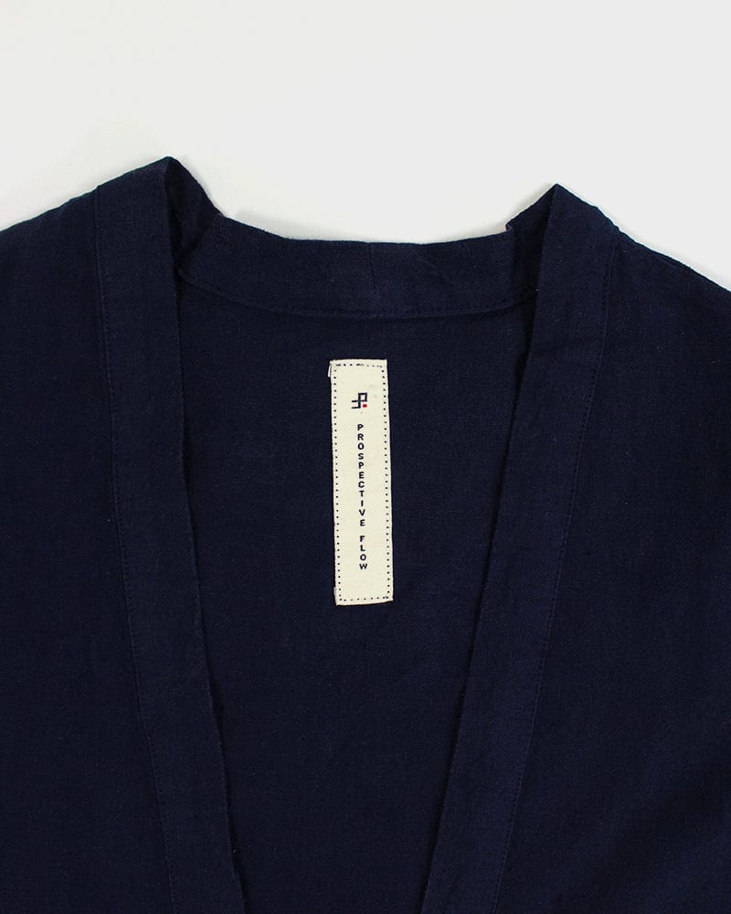 Prospective Flow Jacket, Haori, Navy