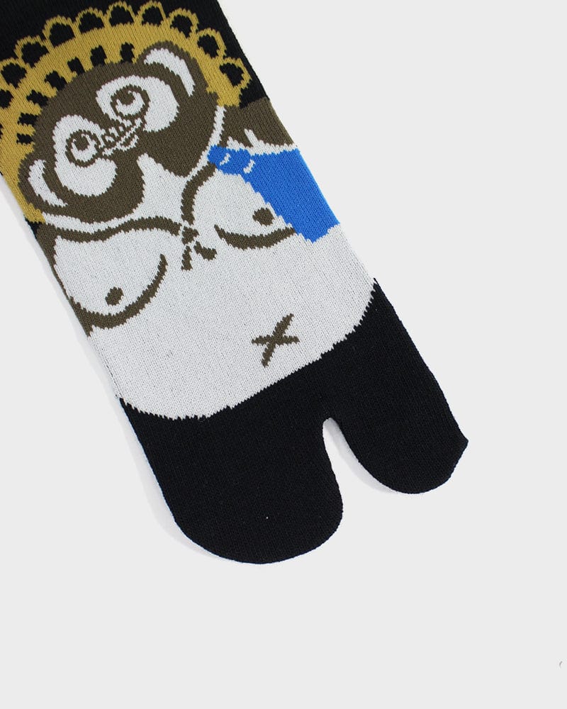 Tabi Socks, Ankle, Sake &amp; Tanuki - M/L